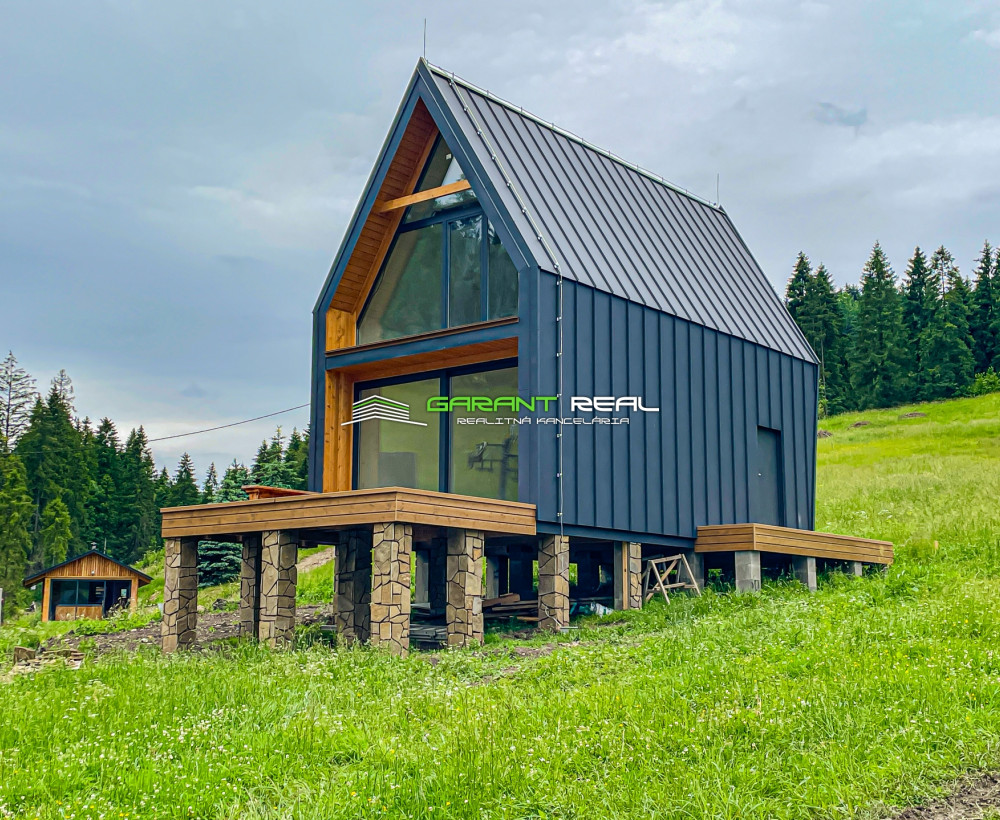 GARANT REAL - exkluzívne rekreačná chata, novostavba, 3izby, 80m2, Litmanová, okr. Stará Ľubovňa