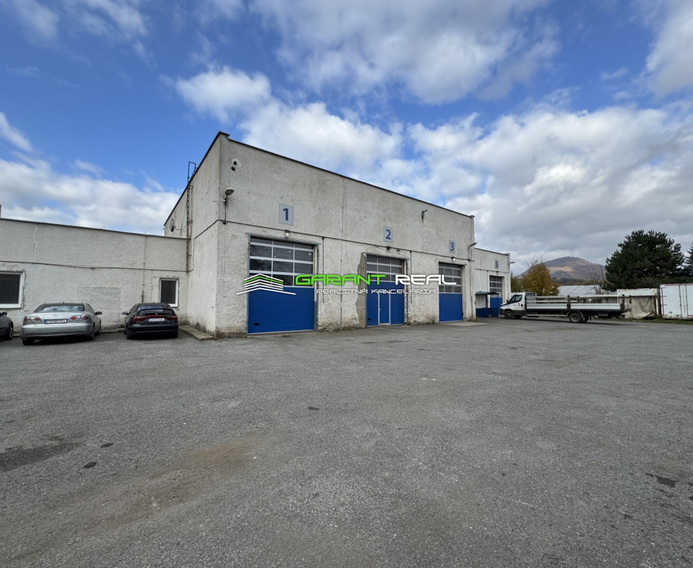 GARANT REAL predaj autodielne pre kamióny a nákladné vozidlá 892 m2, na pozemku 3070 m2, Prešov, Nižná Šebastová, Strojnícka ulica