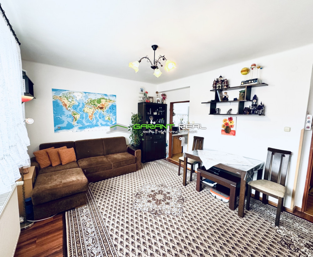 GARANT REAL predaj 3-izbový tehlový byt 50 m2, so samostatným kúrením, so záhradkou a garážou, Veľký Šariš, Matice slovenskej