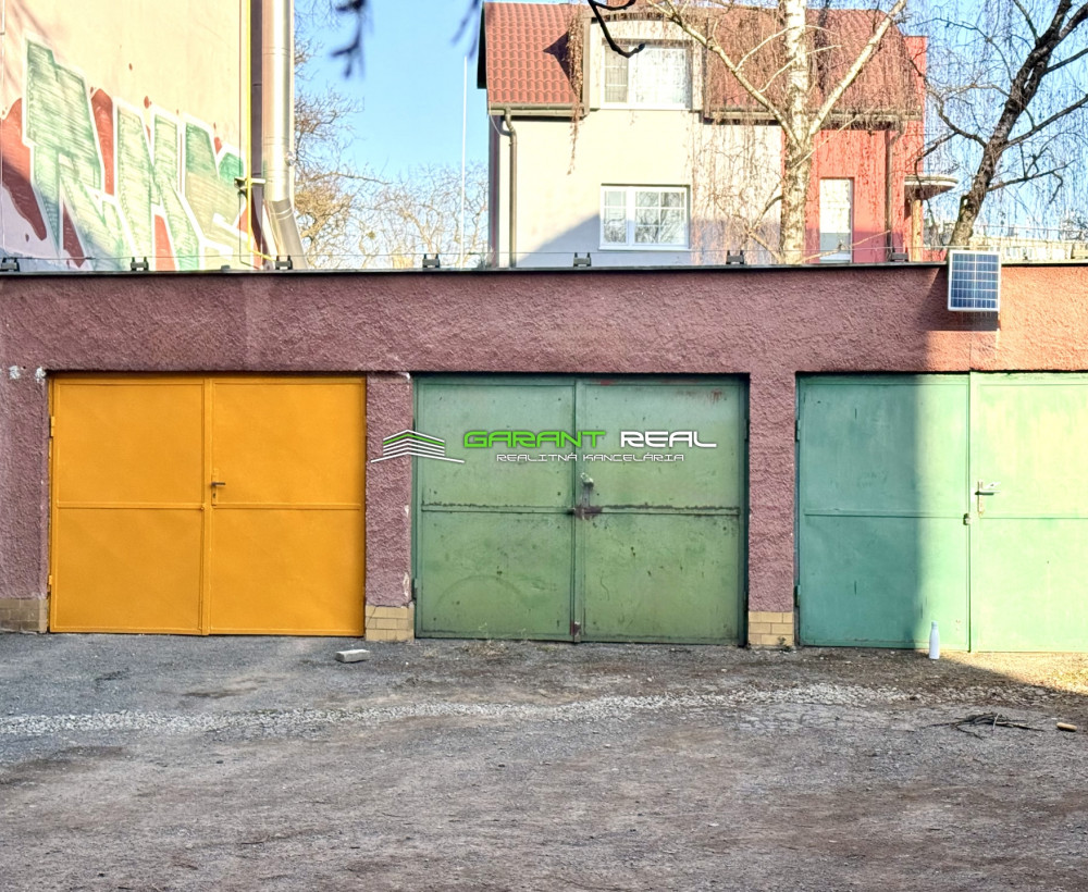 GARANT REAL - predaj garáž 20 m2, Prešov, širšie centrum