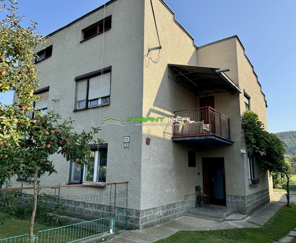 GARANT REAL - predaj 2-podlažný rodinný dom dvojgeneračný, s garážou, pozemok 1891 m2, Svinia, okr. Prešov
