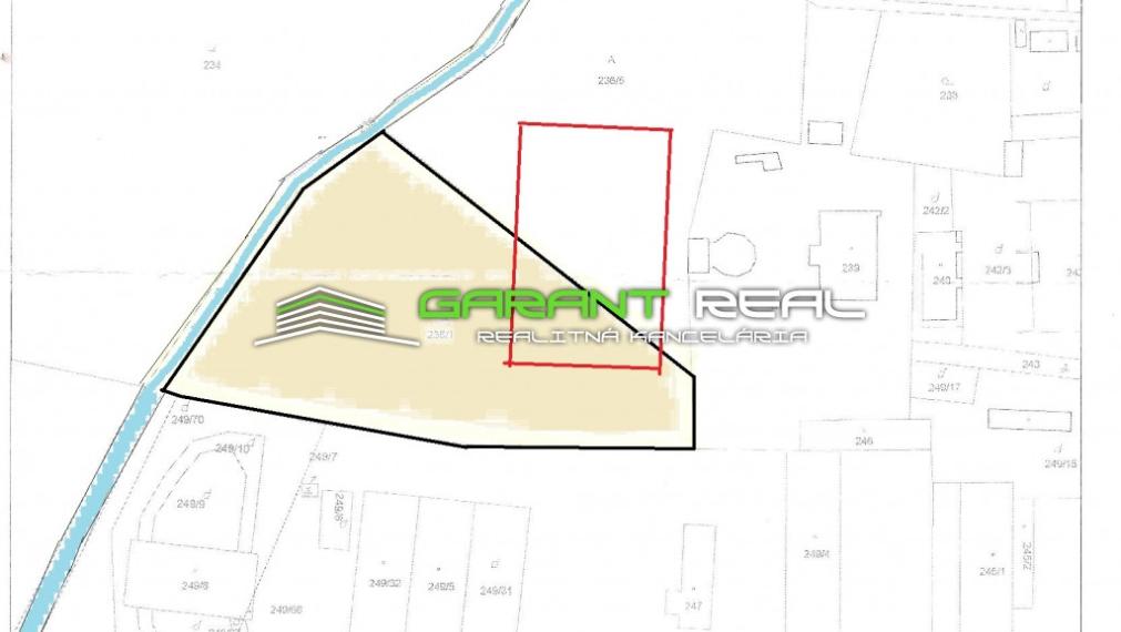 GARANT REAL - predaj - pozemok 8000 m2, Zemplínska Nová Ves, okr. Trebišov