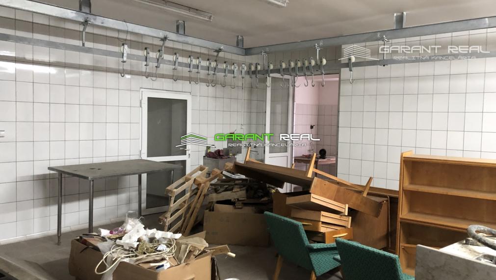 GARANT REAL - predaj komerčný objekt, mäsovýroba, Kapušany, okr. Prešov