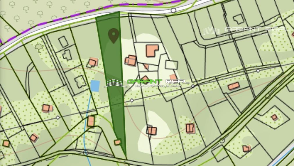 GARANT REAL - predaj rekreačný, lesný pozemok 803 m2, Sigord, Kokošovce, okr. Prešov