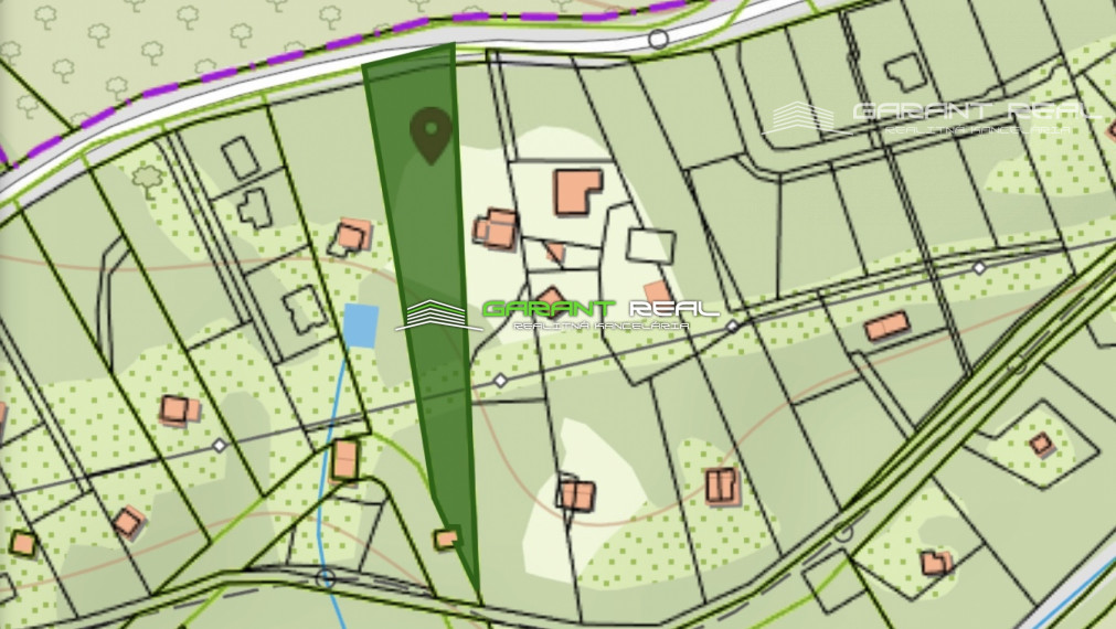 GARANT REAL - predaj rekreačný, lesný pozemok 568 m2, Sigord, Kokošovce, okr. Prešov