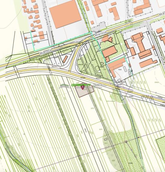 GARANT REAL - predaj pozemok na komerčné účely, 1714 m2, Humenné