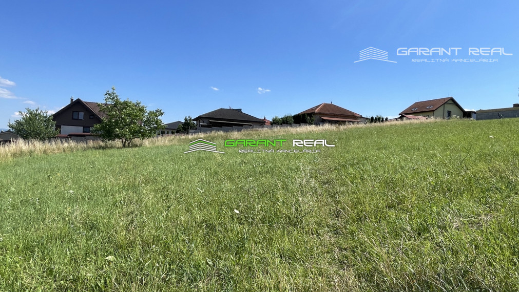 GARANT REAL - exkluzívne, predaj stavebný pozemok pre IBV s výmerou 761 m2, obec Župčany, okr. Prešov