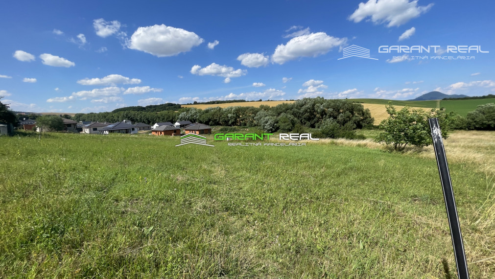 GARANT REAL - exkluzívne, predaj stavebný pozemok pre IBV s výmerou 761 m2, obec Župčany, okr. Prešov