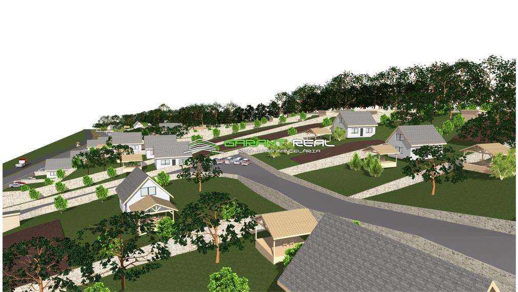 GARANT REAL - predaj 21 rekreačných pozemkov, Komárov, okr. Bardejov., od 1158 m2 - 2333 m2