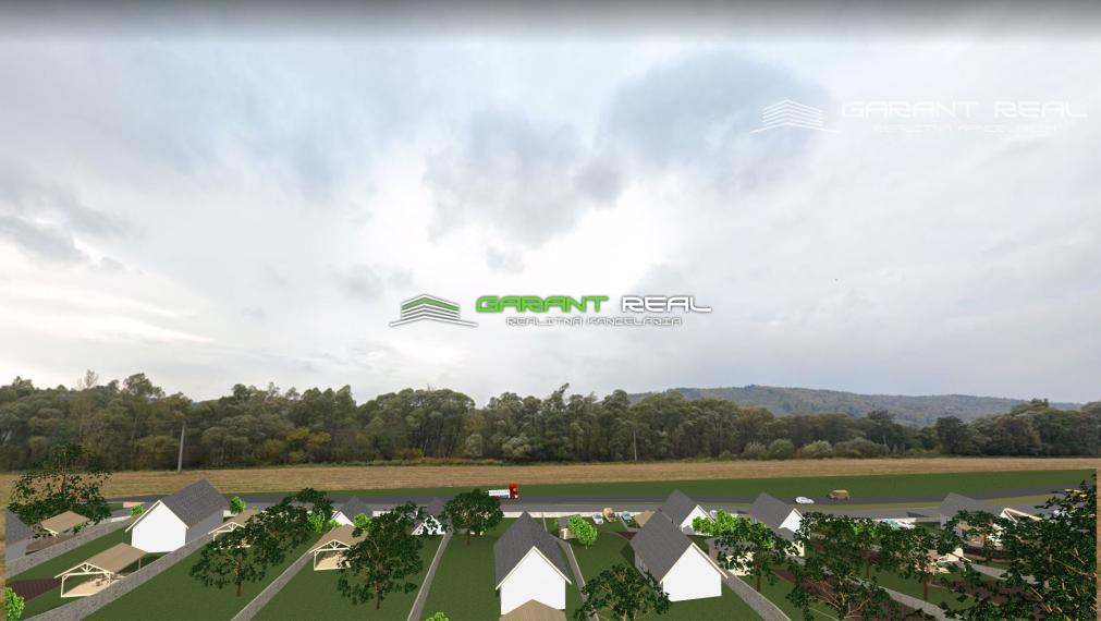 GARANT REAL - predaj 21 rekreačných pozemkov, Komárov, okr. Bardejov., od 1158 m2 - 2333 m2