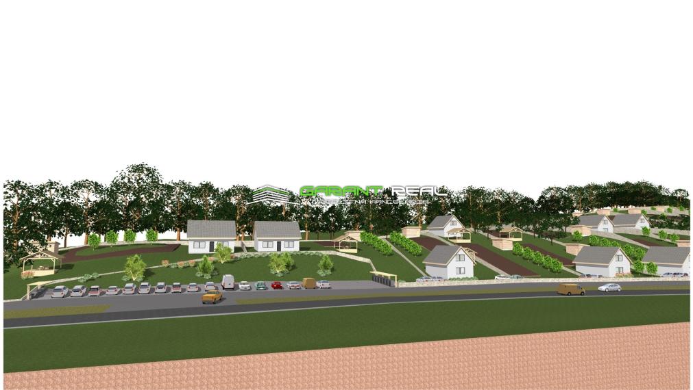 GARANT REAL - predaj 21 rekreačných pozemkov, Komárov, okr. Bardejov., od 1158 m2 - 2333 m2