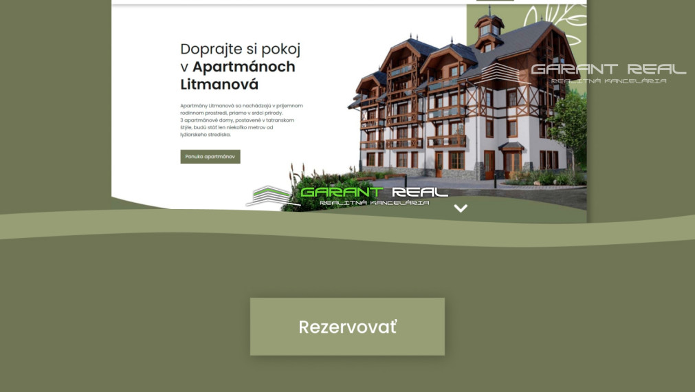 APARTMÁNY LITMANOVÁ - 3 izbové apartmány v srdci lyžiarskeho areálu SKI Litmanová