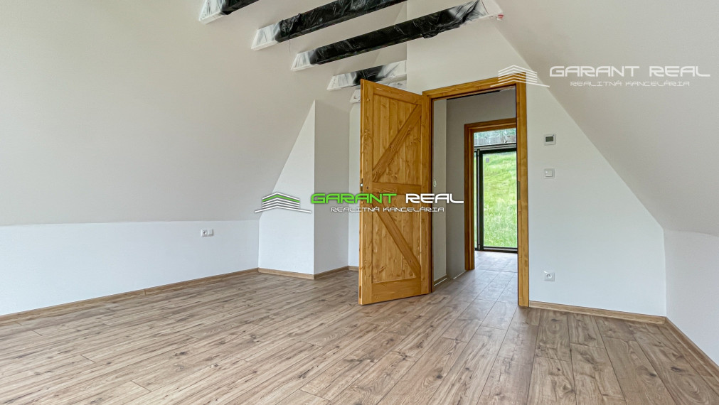 GARANT REAL - exkluzívne rekreačná chata, novostavba, 3izby, 80m2, Litmanová, okr. Stará Ľubovňa