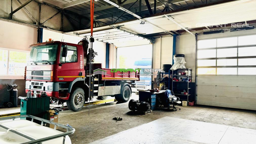 GARANT REAL predaj autodielne pre kamióny a nákladné vozidlá 892 m2, na pozemku 3070 m2, Prešov, Nižná Šebastová, Strojnícka ulica