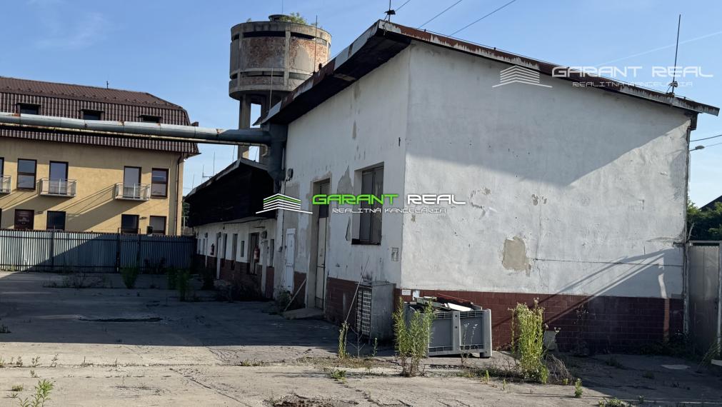 GARANT REAL - predaj výrobno-skladovací areál 1581 m2, na pozemku 3578 m2, Prešov, Radlinského ulica