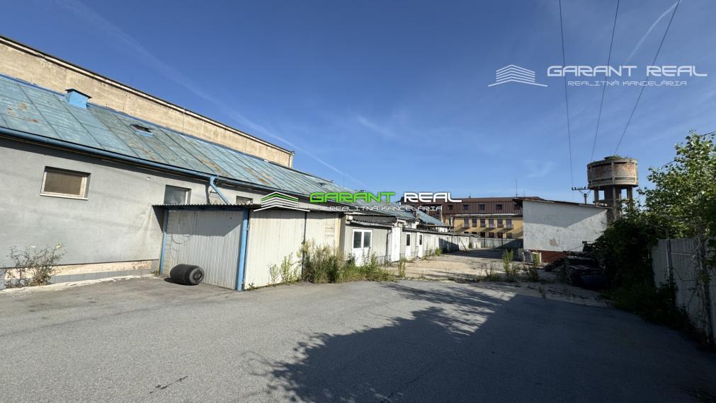 GARANT REAL - predaj výrobno-skladovací areál 1581 m2, na pozemku 3578 m2, Prešov, Radlinského ulica