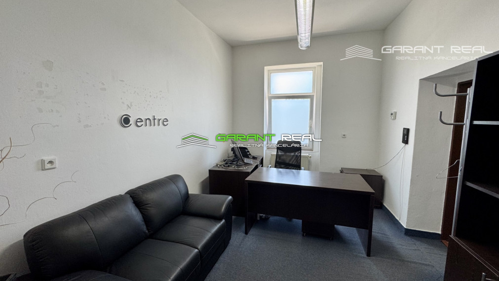 GARANT REAL - prenájom klimatizovaný, zariadený obchodný priestor, resp. priestor na služby, 195 m2, s parkovaním, Prešov, Masarykova ul.