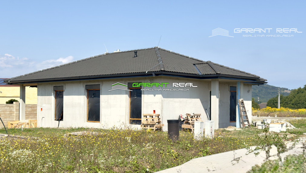 GARANT REAL - predaj novostavba rodinný dom, 4-izbový bungalov, 120 m2, Prešov, Nižná Šebastová