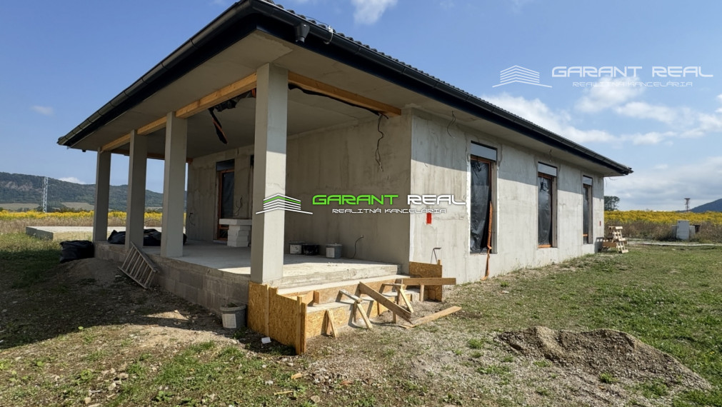 GARANT REAL - predaj novostavba rodinný dom, 4-izbový bungalov, 120 m2, Prešov, Nižná Šebastová