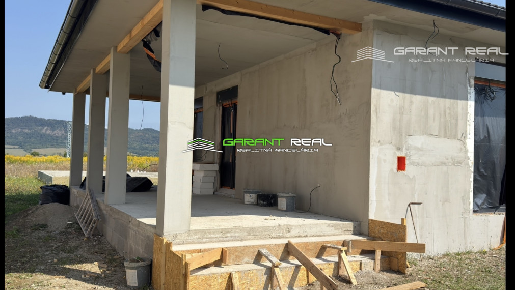 GARANT REAL - predaj novostavba rodinný dom, 4-izbový bungalov, 120 m2, Prešov, Nižná Šebastová