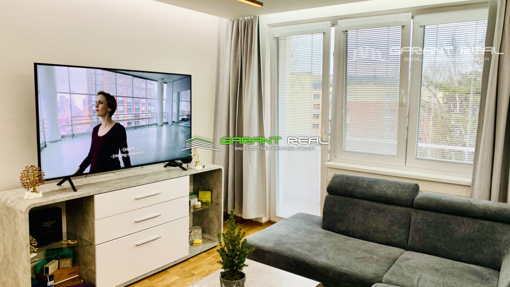 GARANT REAL - prenájom luxusný, zariadený 1-izbový byt s loggiou, Prešov, Sídlisko III, Mukačevská ul.