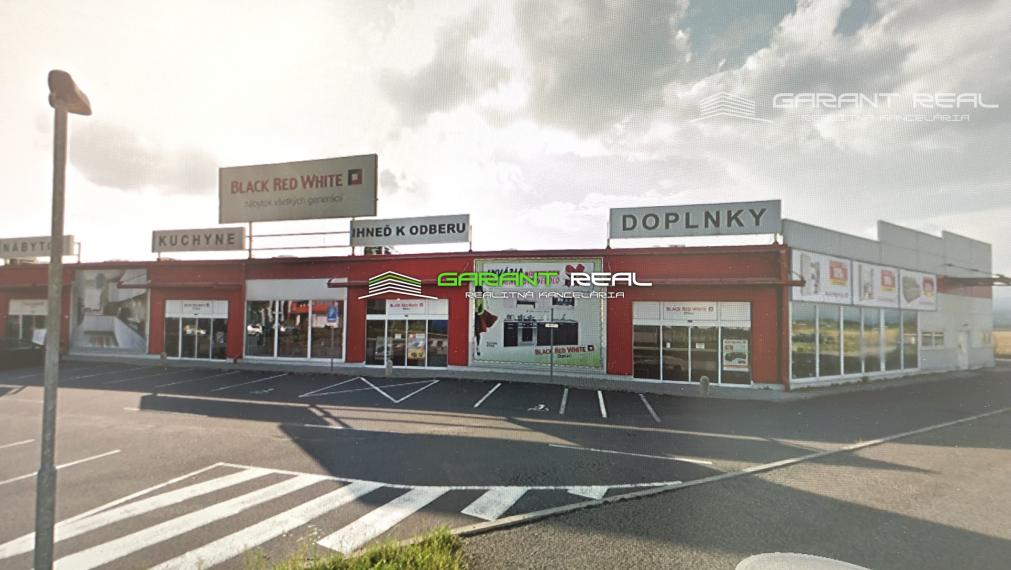 GARANT REAL  - predaj komerčný objekt, obchodné centrum 3400 m2, na pozemku 6700 m2, Zvolen, ul. Rákoš, severne od centra mesta