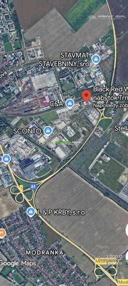 GARANT REAL - predaj komerčný objekt, obchodná budova, predajňa, úžitková plocha 2500 m2, na pozemku 4200 m2 obchodné centrum Trnava