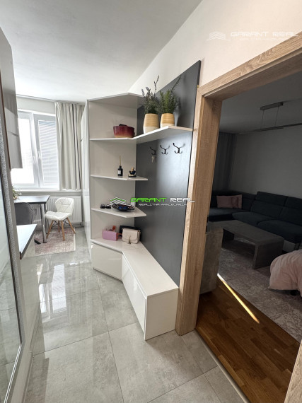 GARANT REAL - prenájom luxusný, zariadený 1-izbový byt s loggiou, Prešov, Sídlisko III, Mukačevská ul.