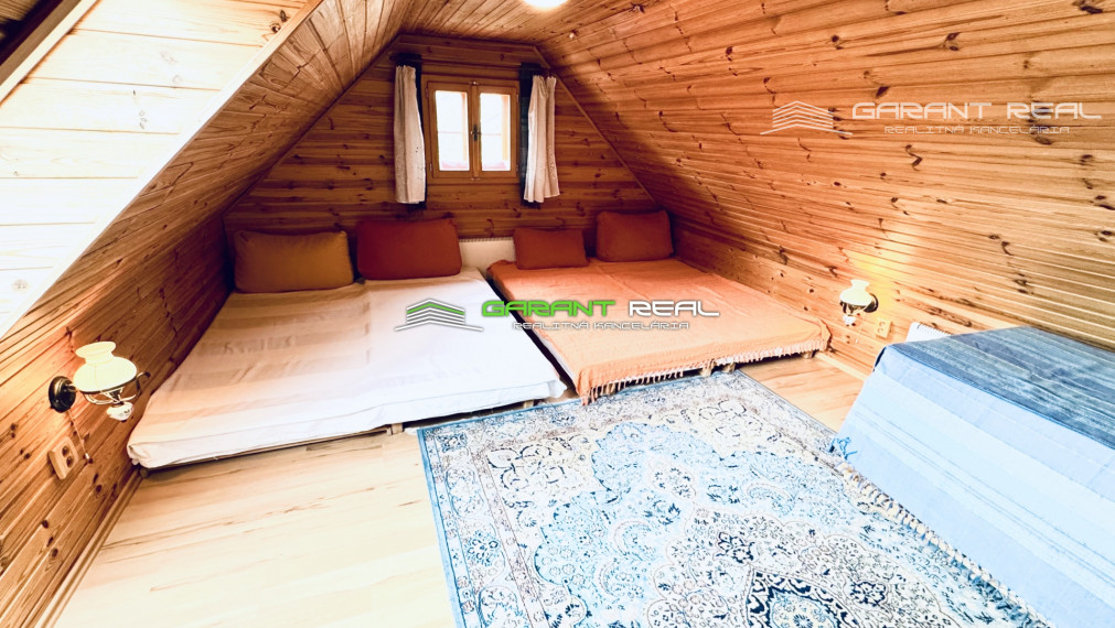 GARANT REAL - predaj chalupa, drevenica,134 m2 úžitková plocha, na pozemku 446 m2, Liptovský Mikuláš,,Važec, ul. Vyšná