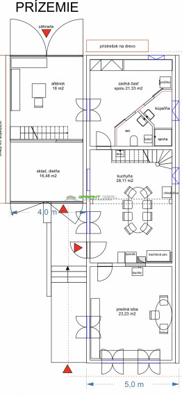 GARANT REAL - predaj chalupa, drevenica,134 m2 úžitková plocha, na pozemku 446 m2, Liptovský Mikuláš,,Važec, ul. Vyšná
