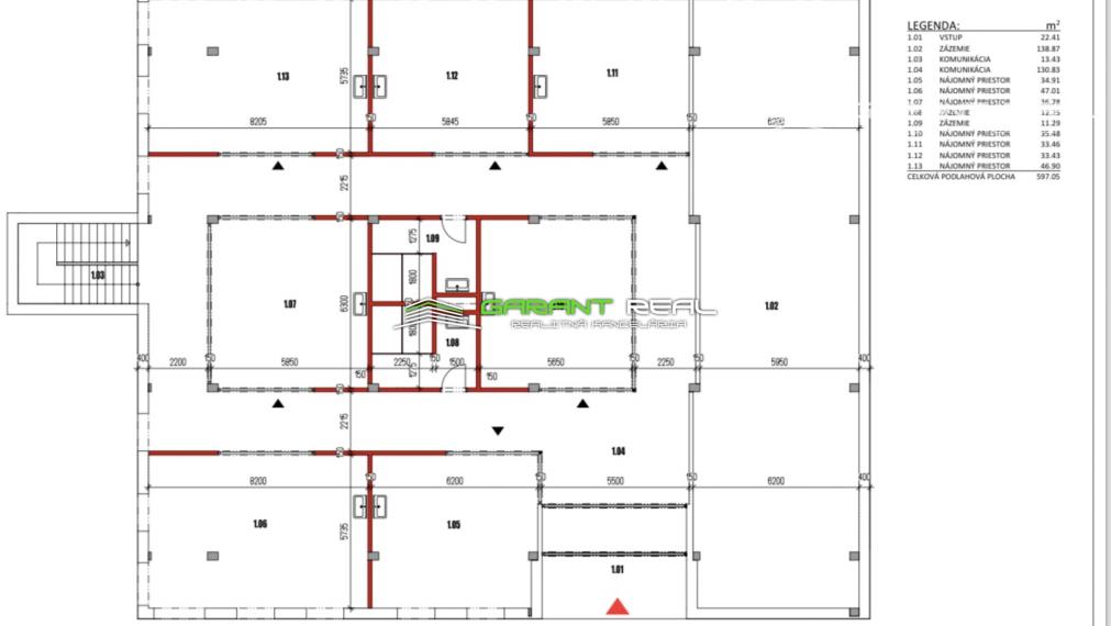 GARANT REAL - prenájom Dom zdravia a služieb, nové priestory, Prešov, širšie centrum, Sabinovská ulica