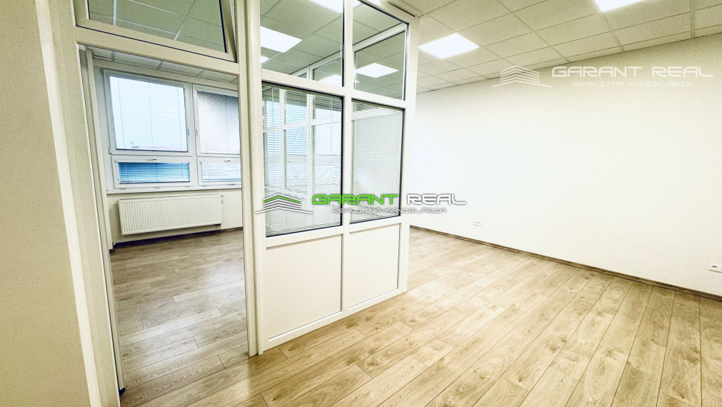 GARANT REAL - prenájom kancelária 43 m2 na 3. poschodí v kompletne novo zrekonštruovanej administratívnej budove, Prešov, Jarková 14