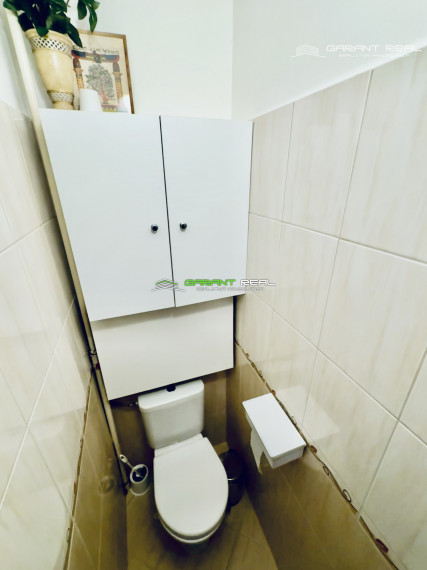 "REZERVOVANÉ" GARANT REAL predaj 3-izbový tehlový byt 57 m2, so samostatným kúrením, so záhradkou a garážou, Veľký Šariš, Matice slovenskej