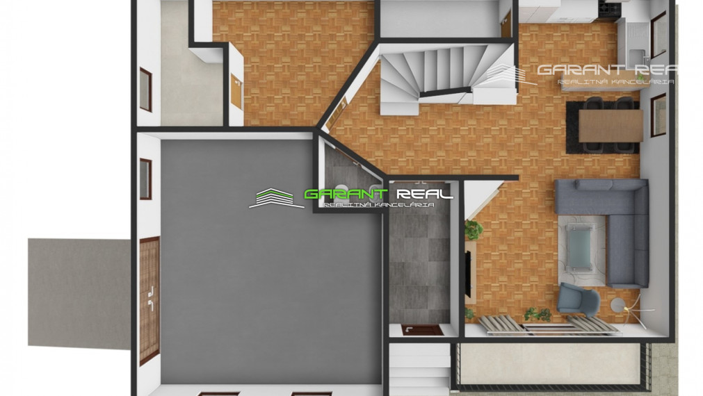 GARANT REAL - predaj 2-podlažný rodinný dom, novostavba, Kvačany, okr. Prešov