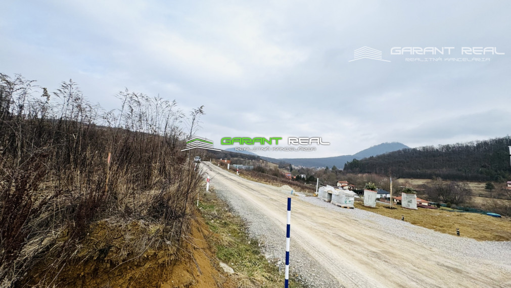 GARANT REAL - predaj stavebný pozemok 1063 m2, Veľký Šariš, Kanaš