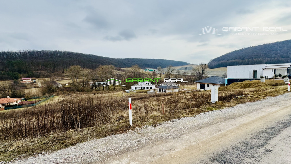 GARANT REAL - predaj stavebný pozemok 1063 m2, Veľký Šariš, Kanaš