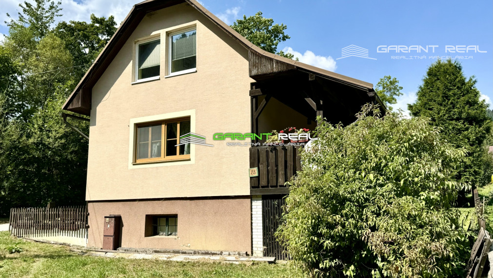 "REZERVOVANÉ" GARANT REAL - predaj chalupa / rodinný dom, obec Zázrivá, časť Havrania, pozemok 615 m2, okr. Dolný Kubín