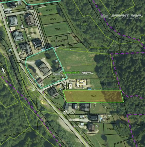 GARANT REAL - predaj stavebný pozemok 1100 m2, Čirč, okr. Stará Ľubovňa