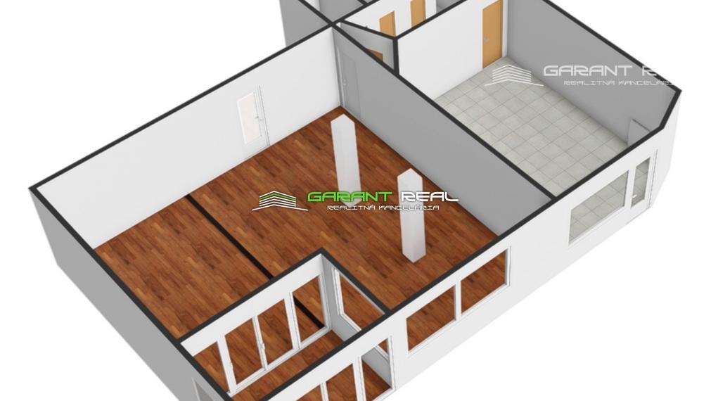 GARANT REAL - prenájom obchodno - kancelárske priestory, Vranovská ulica, 125 m2 + sklad