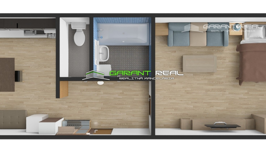 GARANT REAL - predaj 1-izbový byt, Sídlisko Šváby, Švábska ul., Prešov