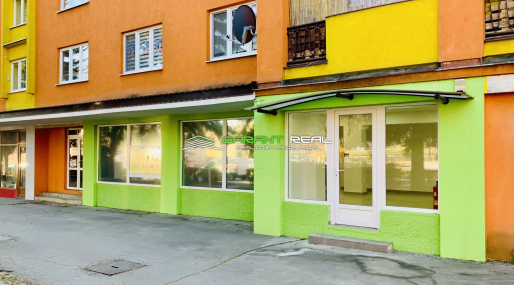 GARANT REAL - predaj obchodný priestor s výkladom, 120 m2, Stropkov, centrum