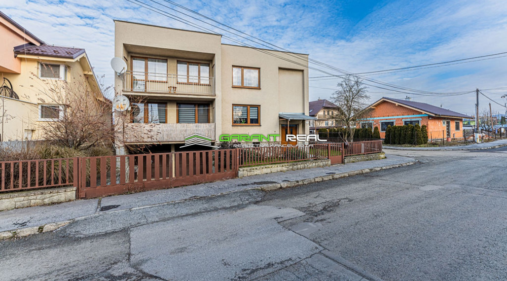 GARANT REAL - predaj 4-izbový byt v rodinnom dome, 105 m2, so záhradou 300 m2 a prístreškom na parkovanie, Prešov, Nižná Šebastová