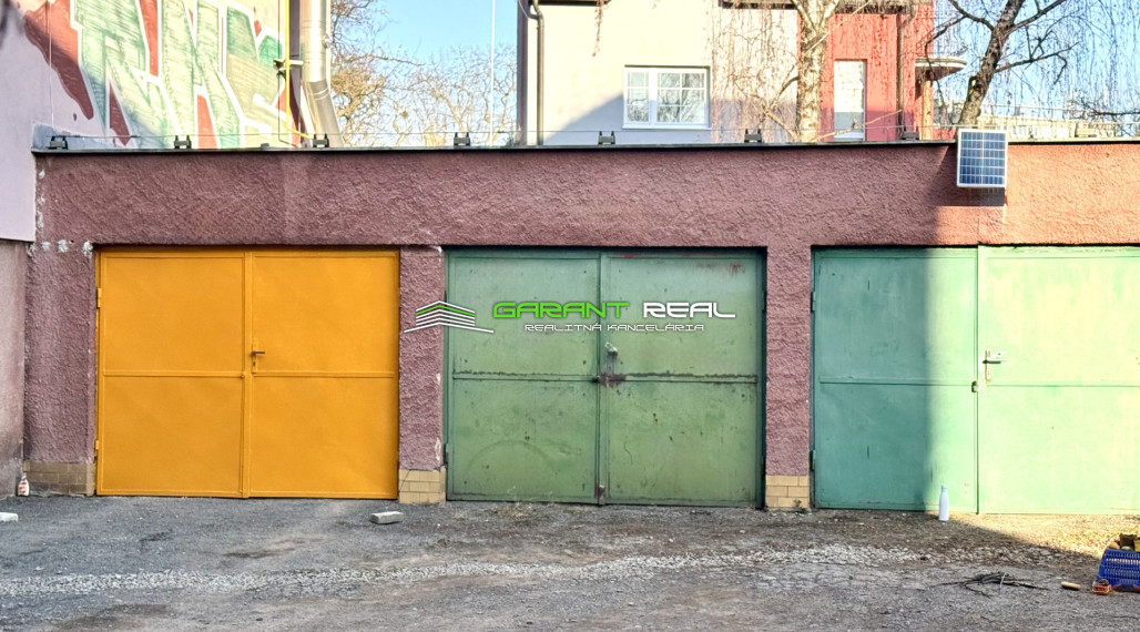 GARANT REAL - predaj garáž 20 m2, Prešov, širšie centrum