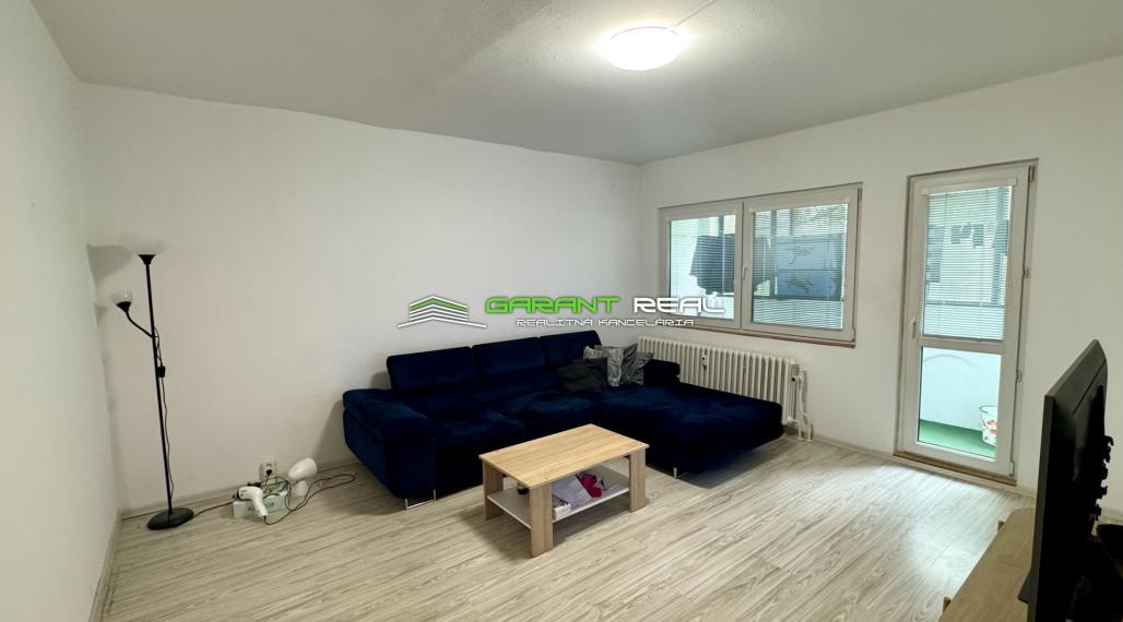 GARANT REAL - prenájom 3-izbový byt, čiastočne zariadený, 72 m2, s loggiou, L. Novomeského, Prešov - Sekčov